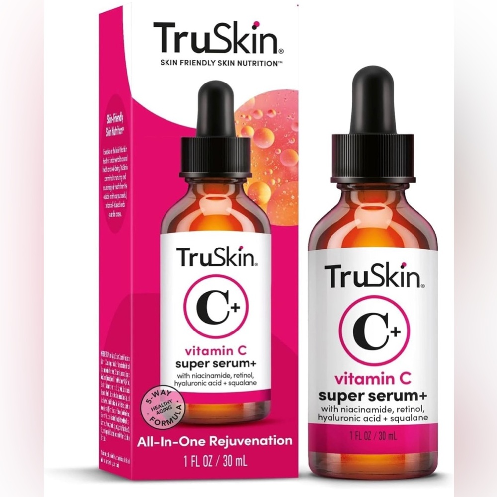 TruSkin | Vitamin C Super Serum | 4 Way Age Defense Formula | Plant Powered 1